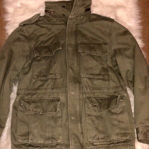 Cherokee army green utility jacket